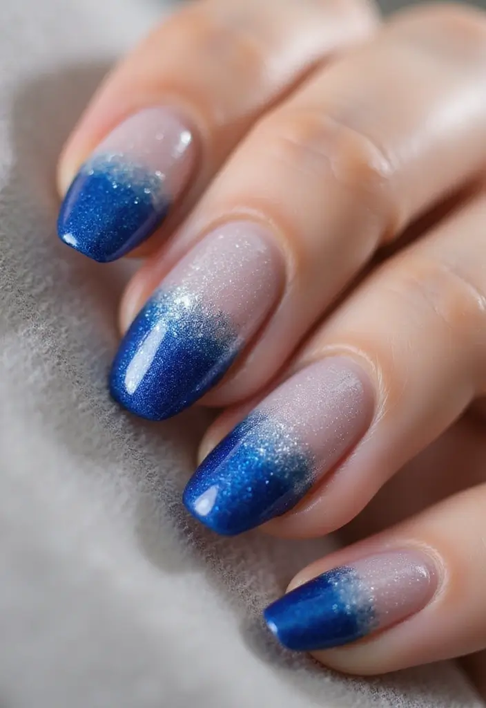 50 Creative Nail Ideas for Every Mood - 29. Glitter Gradient