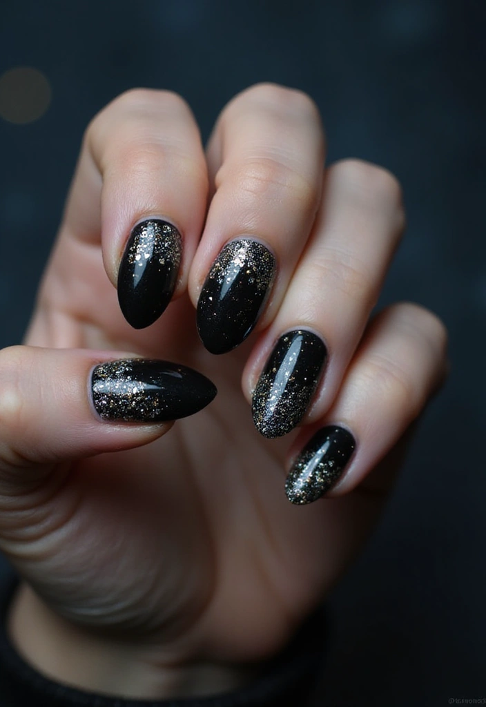 50 Creative Nail Ideas for Every Mood - 9. New Year Sparkle