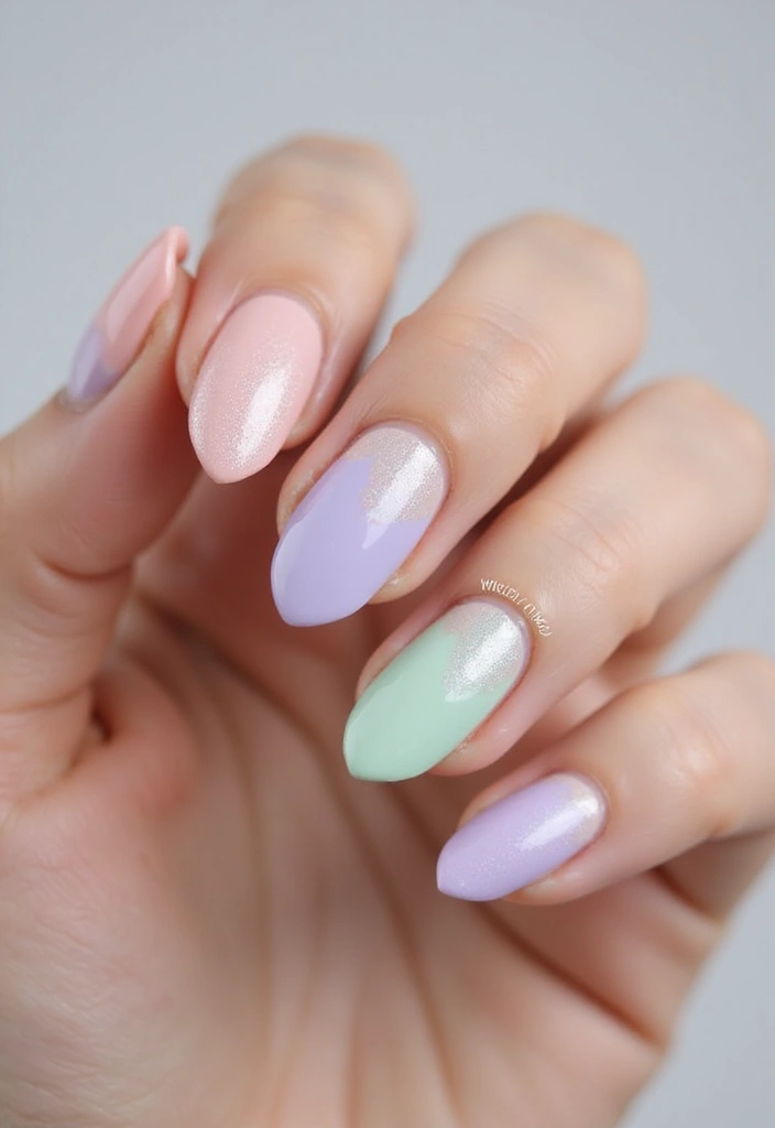 50 Daring Designs: Eco-Friendly Acrylic Nail Ideas for Durable Beauty - 24. Frosted Tips
