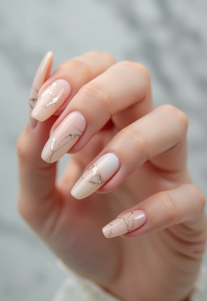 50 Durable Gel Nail Ideas for Long-Lasting - 13. Minimalist Design