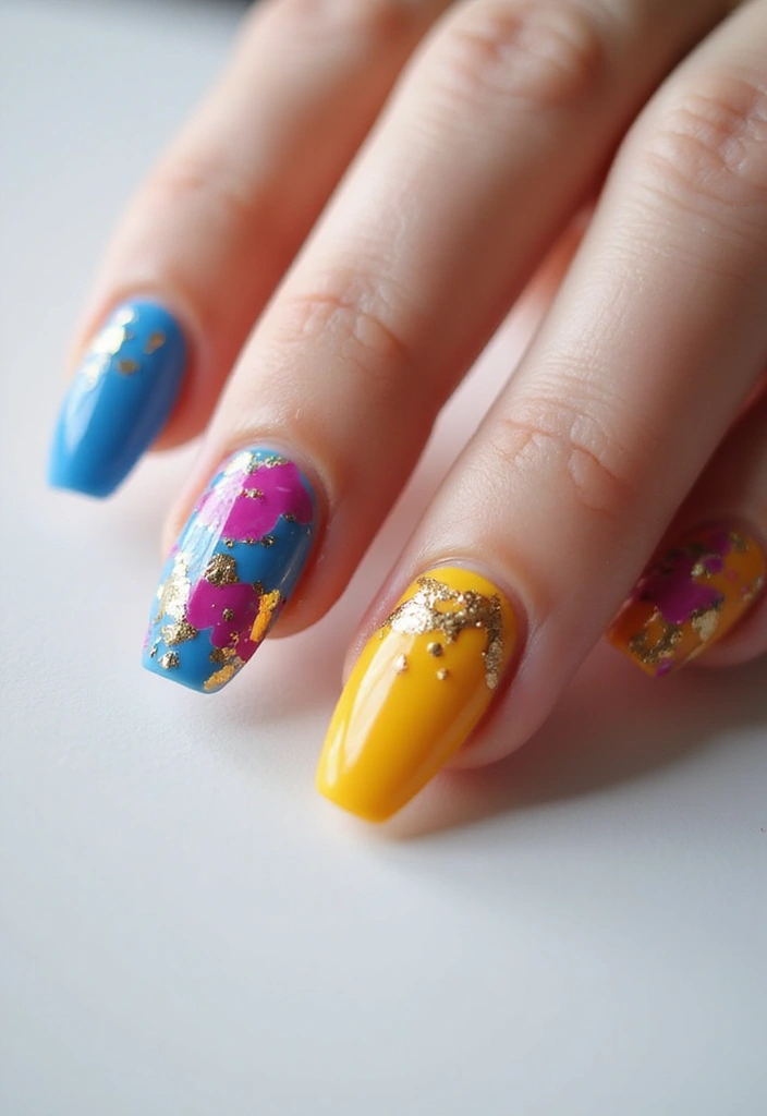 50 Durable Gel Nail Ideas for Long-Lasting - 15. Artistic Expressions
