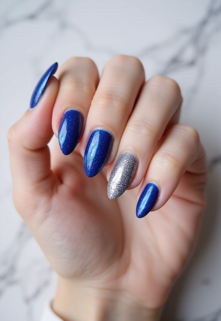 50 Durable Gel Nail Ideas for Long-Lasting - 5. Glitter Galore