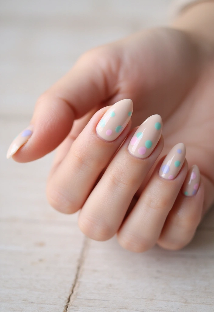 50 Easy Nail Ideas for Quick Beauty Fixes - 1. Dainty Dots