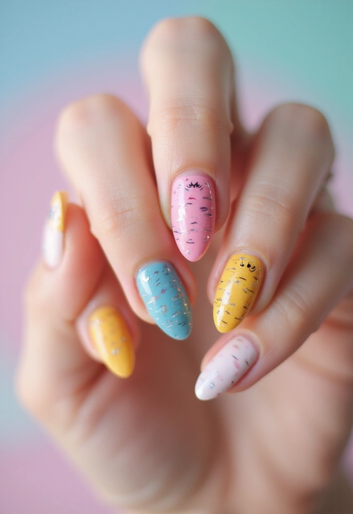 50 Easy Nail Ideas for Quick Beauty Fixes - 41. Fun Whiskers