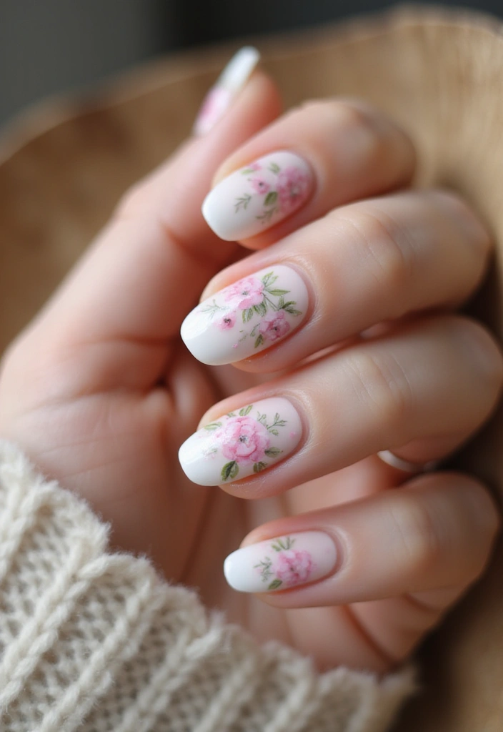 50 Easy Nail Ideas for Quick Beauty Fixes - 9. Nature-Inspired