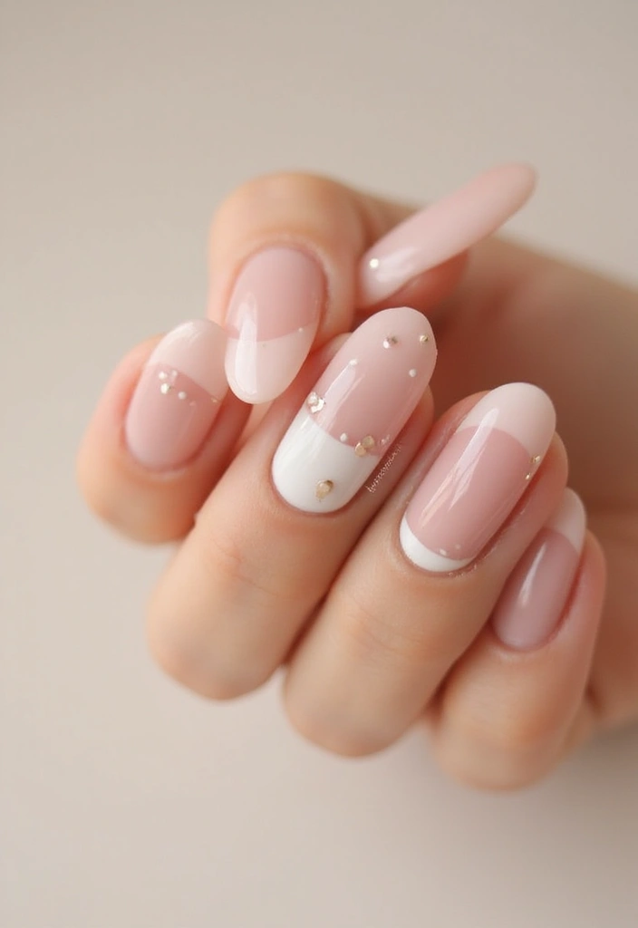 50 French Tip Nail Variations for Elegant Edge-Defining Edges - 13. Minimalist Lines
