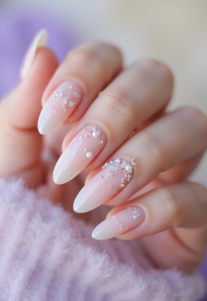 50 Fresh Nail Inspo Ideas for Trendy - 19. Ethereal Sheer Nails