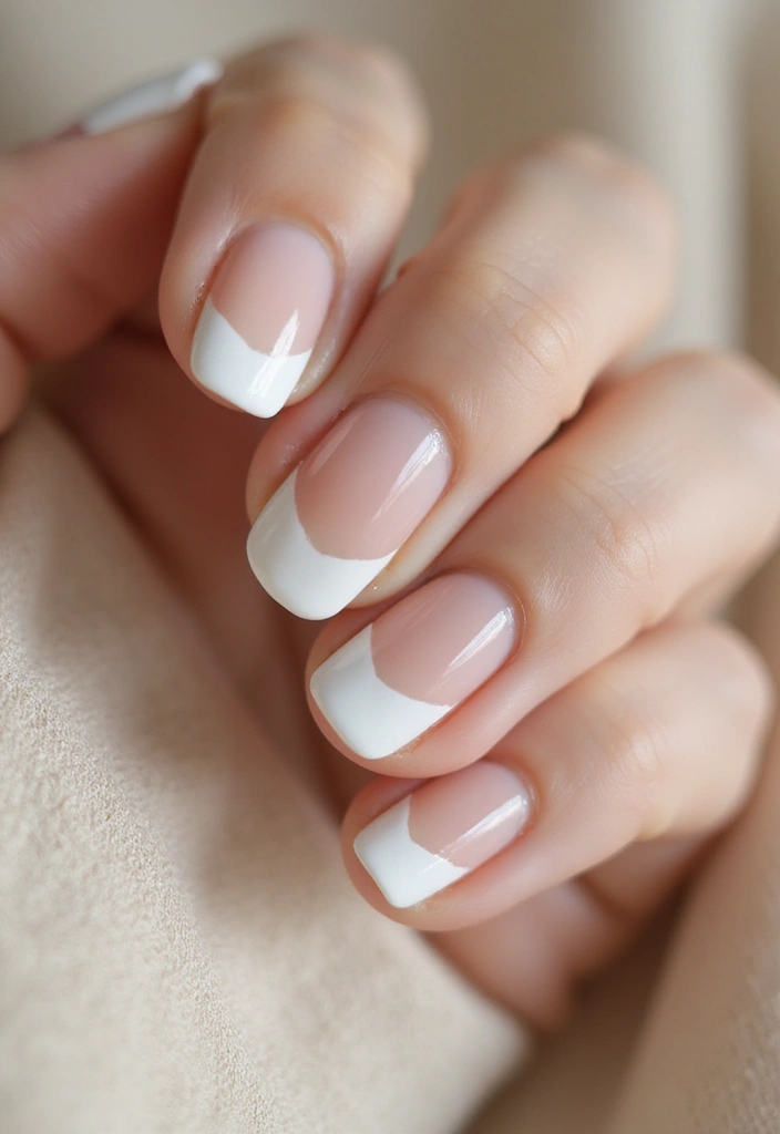 50 Fresh Nail Inspo Ideas for Trendy - 2. Minimalist White Tips