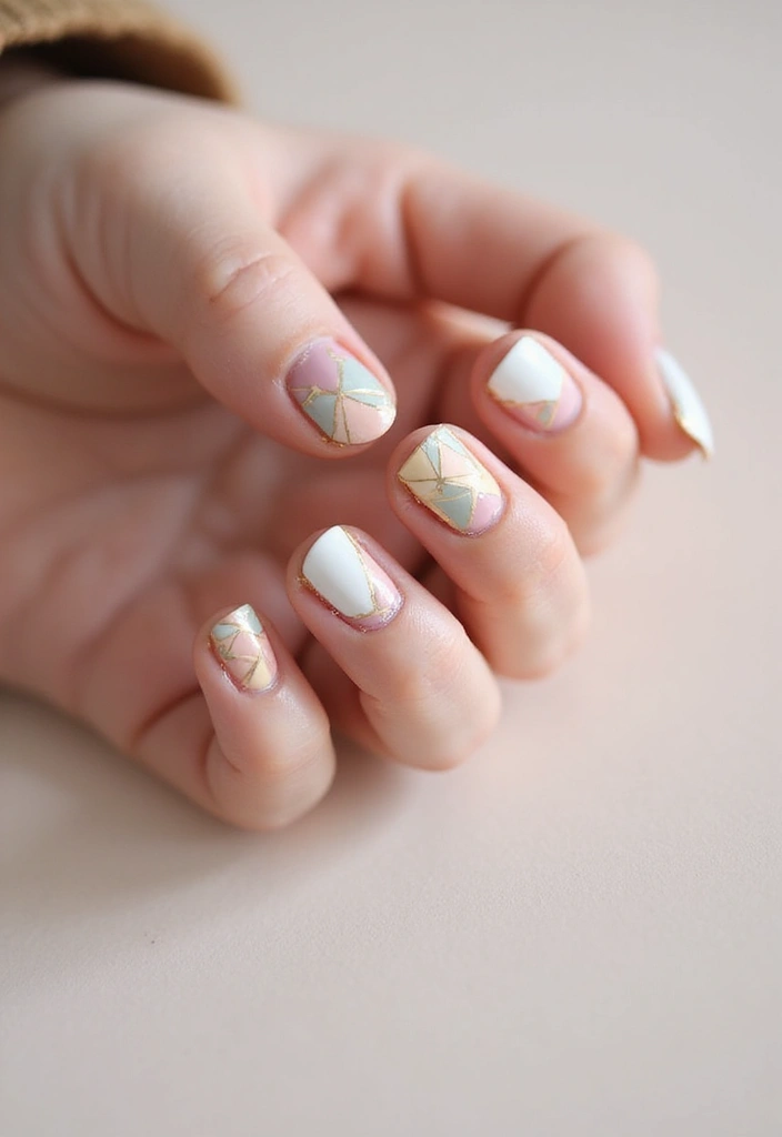 50 Fresh Nail Inspo Ideas for Trendy - 23. Decorated Negative Space