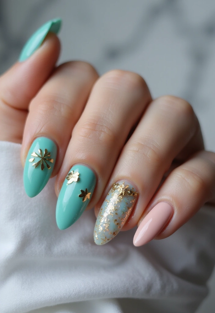 50 Fresh Nail Inspo Ideas for Trendy - 28. Personalized Initials or Symbols