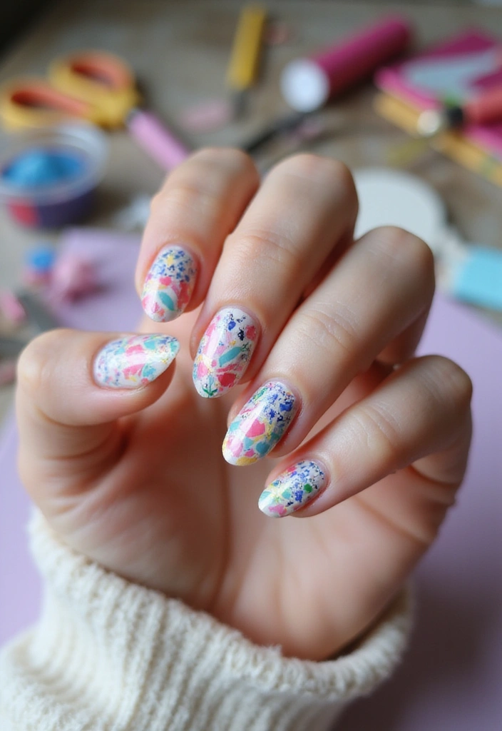 50 Fresh Nail Inspo Ideas for Trendy - 38. DIY Nail Art Stickers