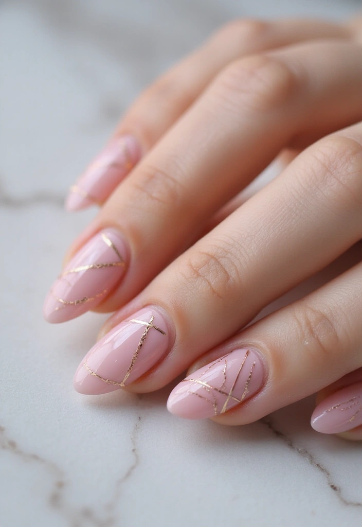 50 Fresh Nail Inspo Ideas for Trendy - 41. Pinstriping Techniques
