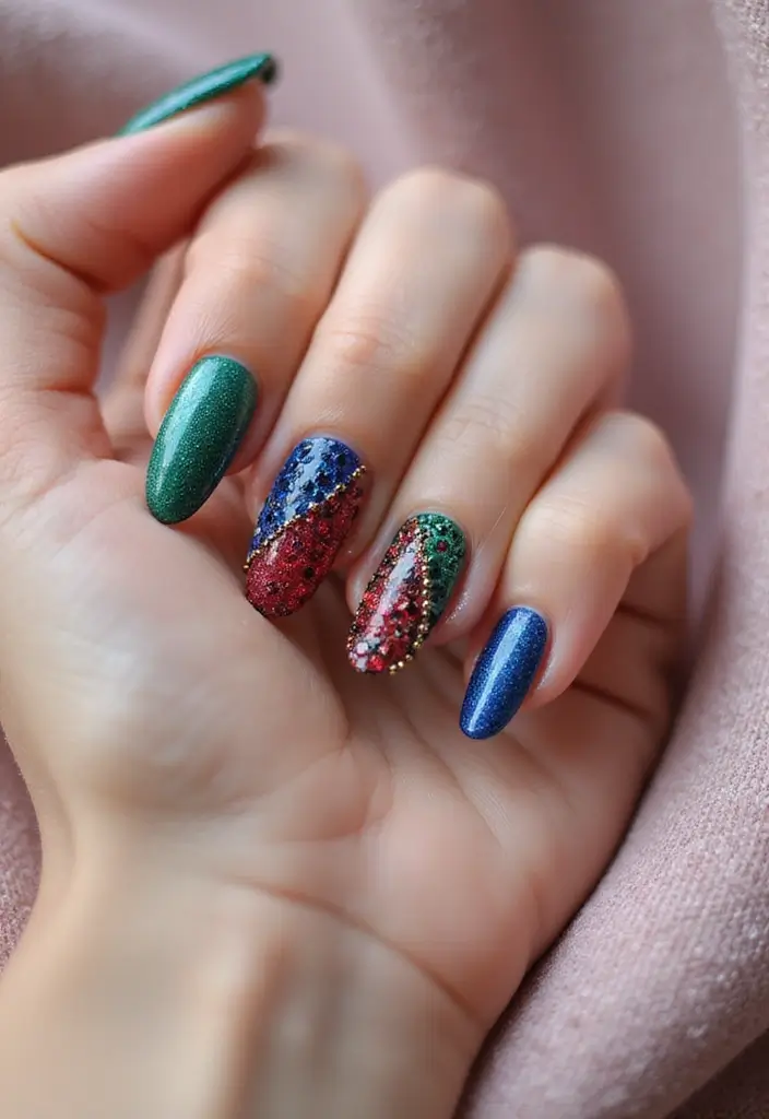 50 Fresh Nail Inspo Ideas for Trendy - 43. Beaded Nail Art