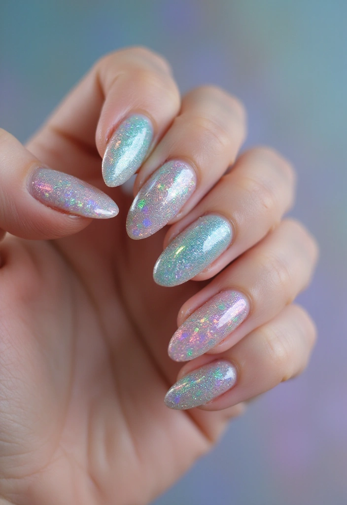 50 Hottest Nail Trends Exploding in 2025 You Can't Miss - 15. Holographic Nail Art