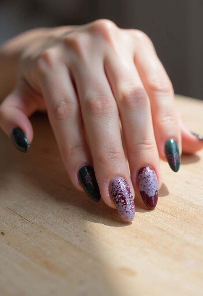 50 Hottest Nail Trends Exploding in 2025 You Can't Miss - 16. Nail Art with Organic Dyes