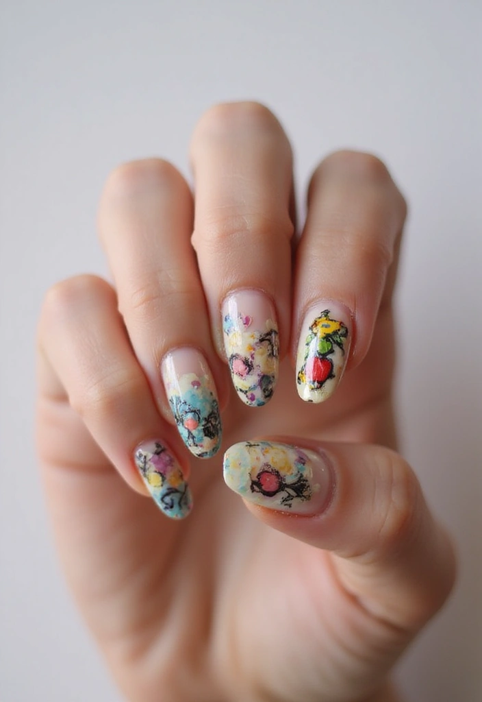 50 Hottest Nail Trends Exploding in 2025 You Can't Miss - 18. Nail Art Inspired by Art Movements