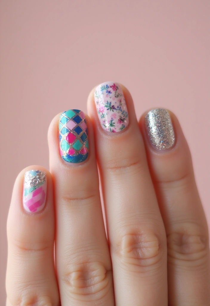 50 Hottest Nail Trends Exploding in 2025 You Can't Miss - 34. Cropped Nail Art