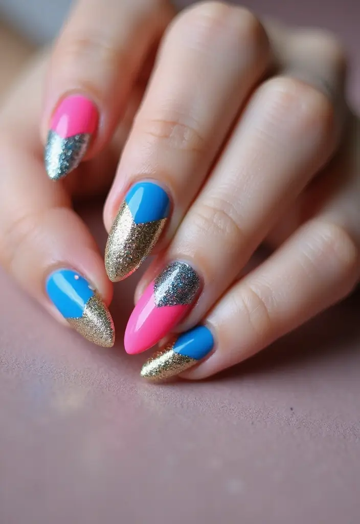 50 Hottest Nail Trends Exploding in 2025 You Can't Miss - 40. Layered Nail Art