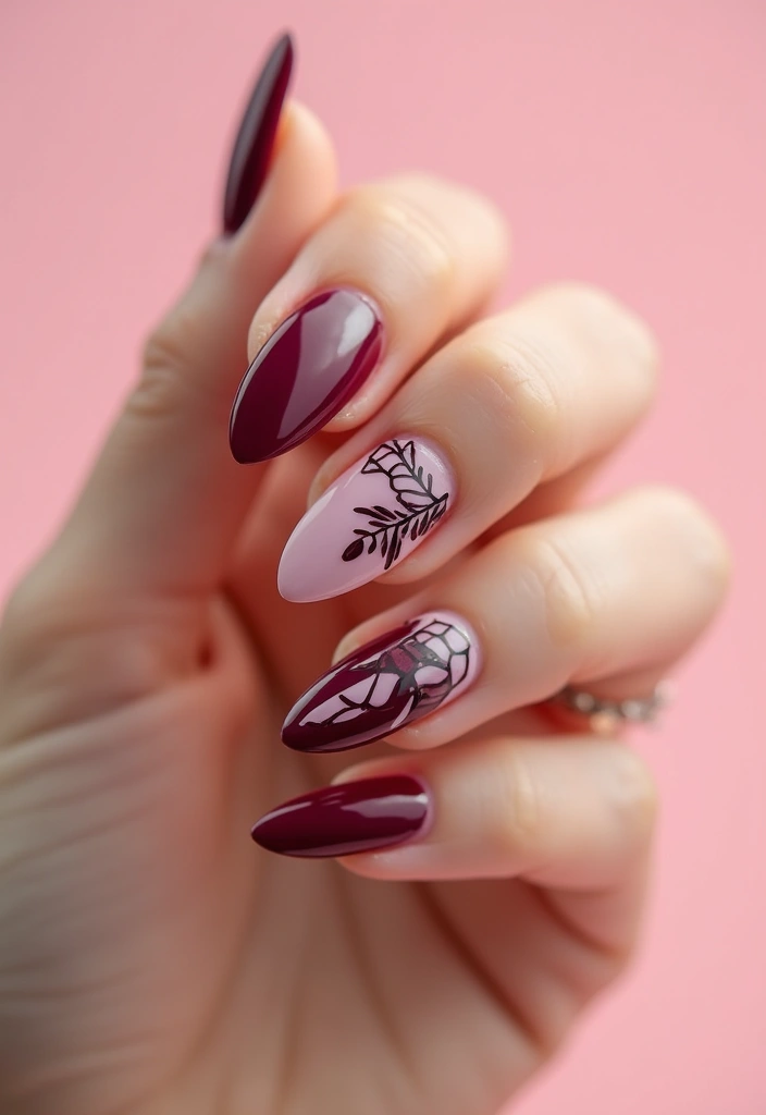 50 Hottest Nail Trends Exploding in 2025 You Can't Miss - 49. Monochrome Nail Art