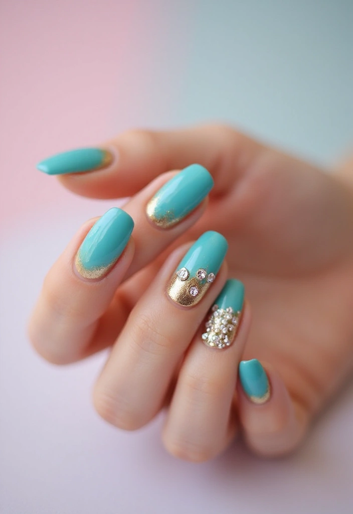50 Simple Acrylic Nail Ideas for Everyday - 2. Classic French Tips with a Twist