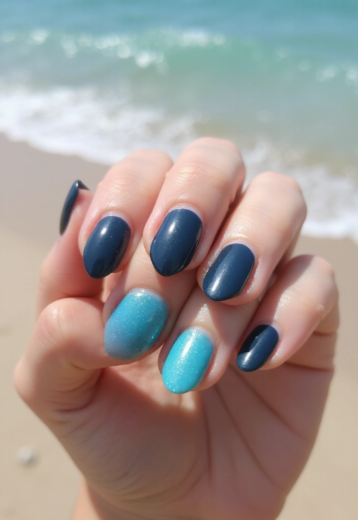 50 Top Nail Trends for 2025's Innovative - 1. Oceanic Ombre