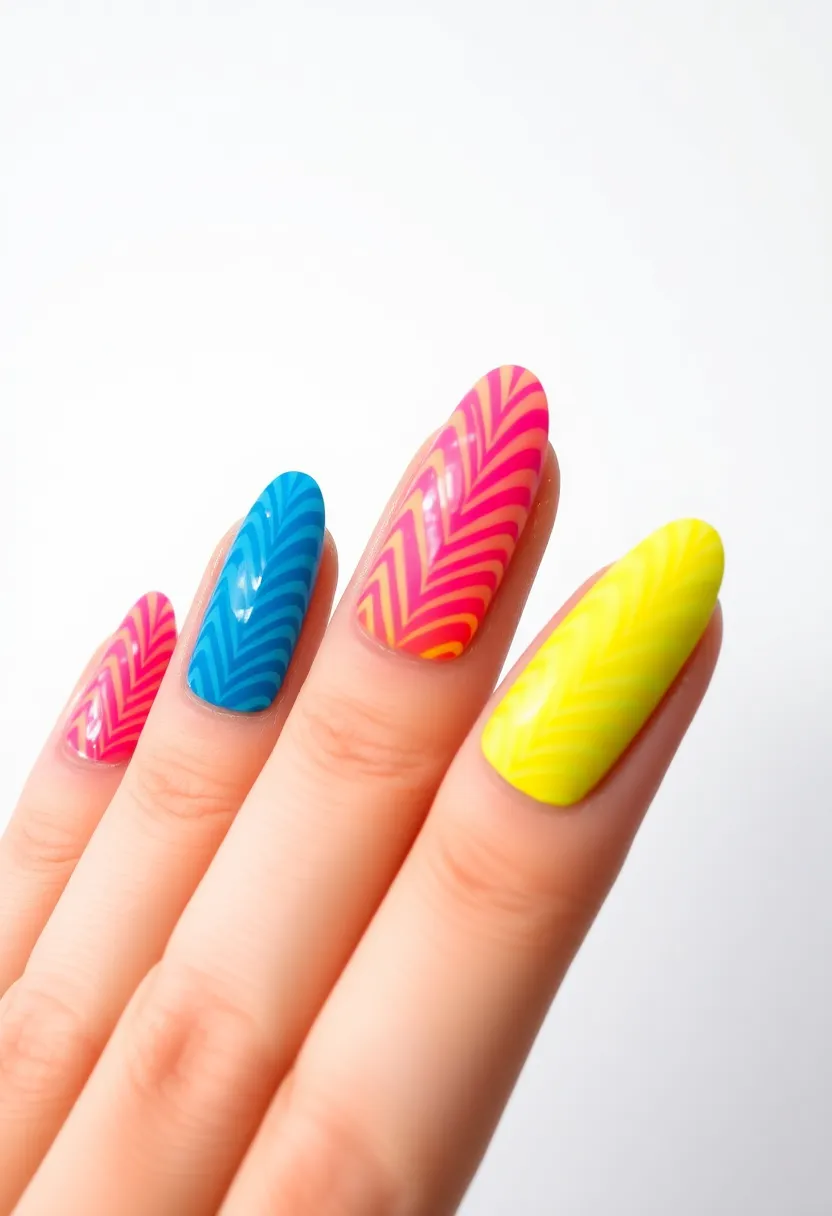 50 Top Nail Trends for 2025's Innovative - 28. Wavy Fringe