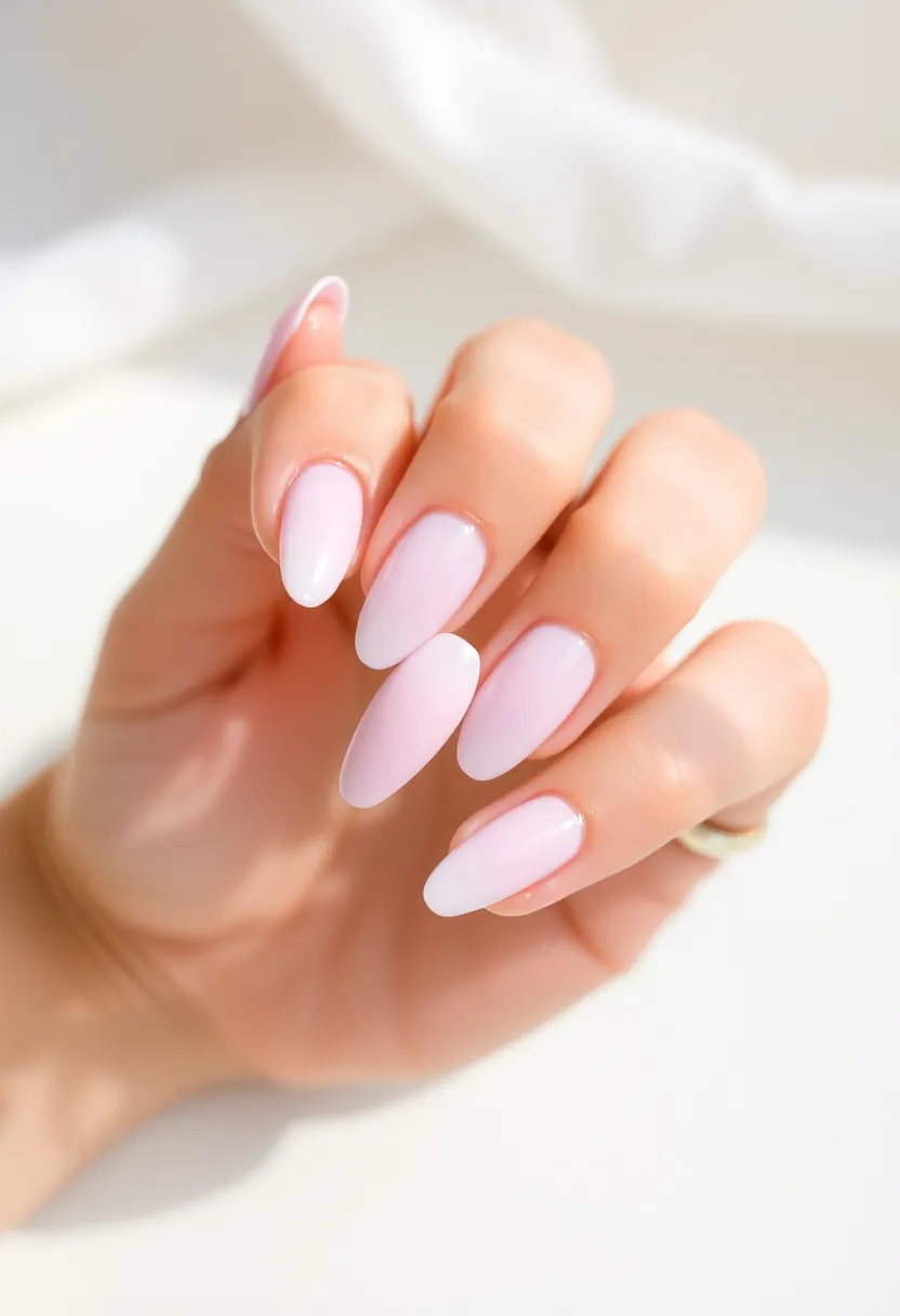 50 Top Nail Trends for 2025's Innovative - 30. Horizon Lines