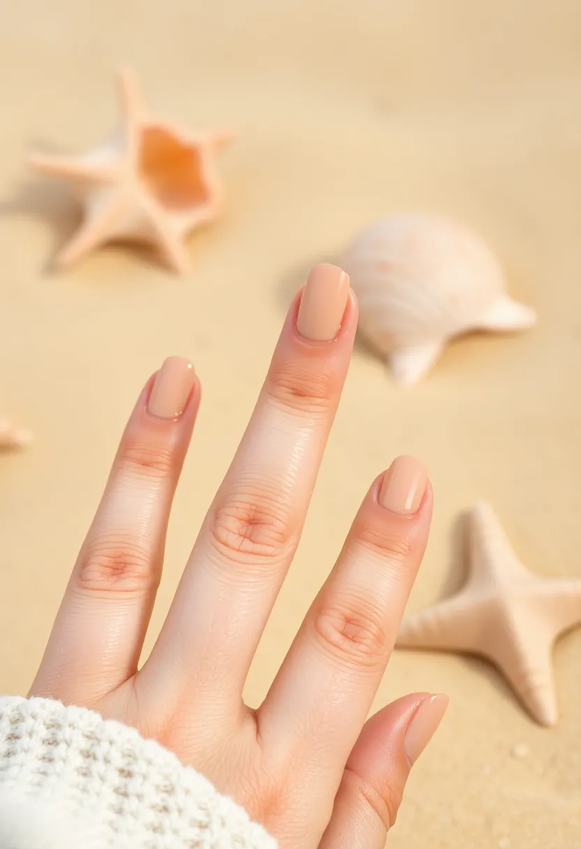 50 Trending Nail Polish Color Ideas for 2025's Bold Palette - 12. Warm Sand
