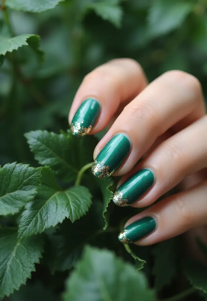50 Trending Nail Polish Color Ideas for 2025's Bold Palette - 2. Bold Emerald Green