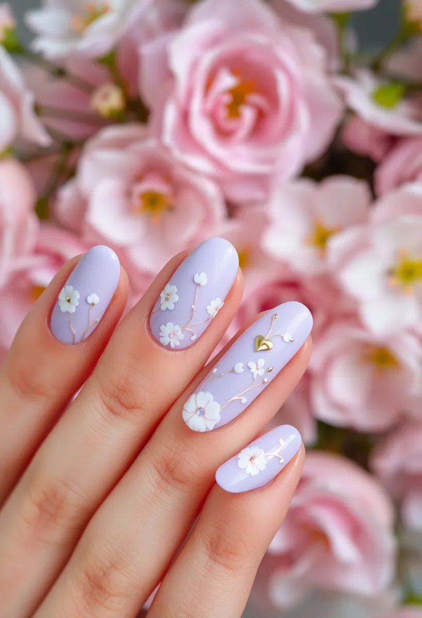 50 Trending Nail Polish Color Ideas for 2025's Bold Palette - 21. Soft Lilac