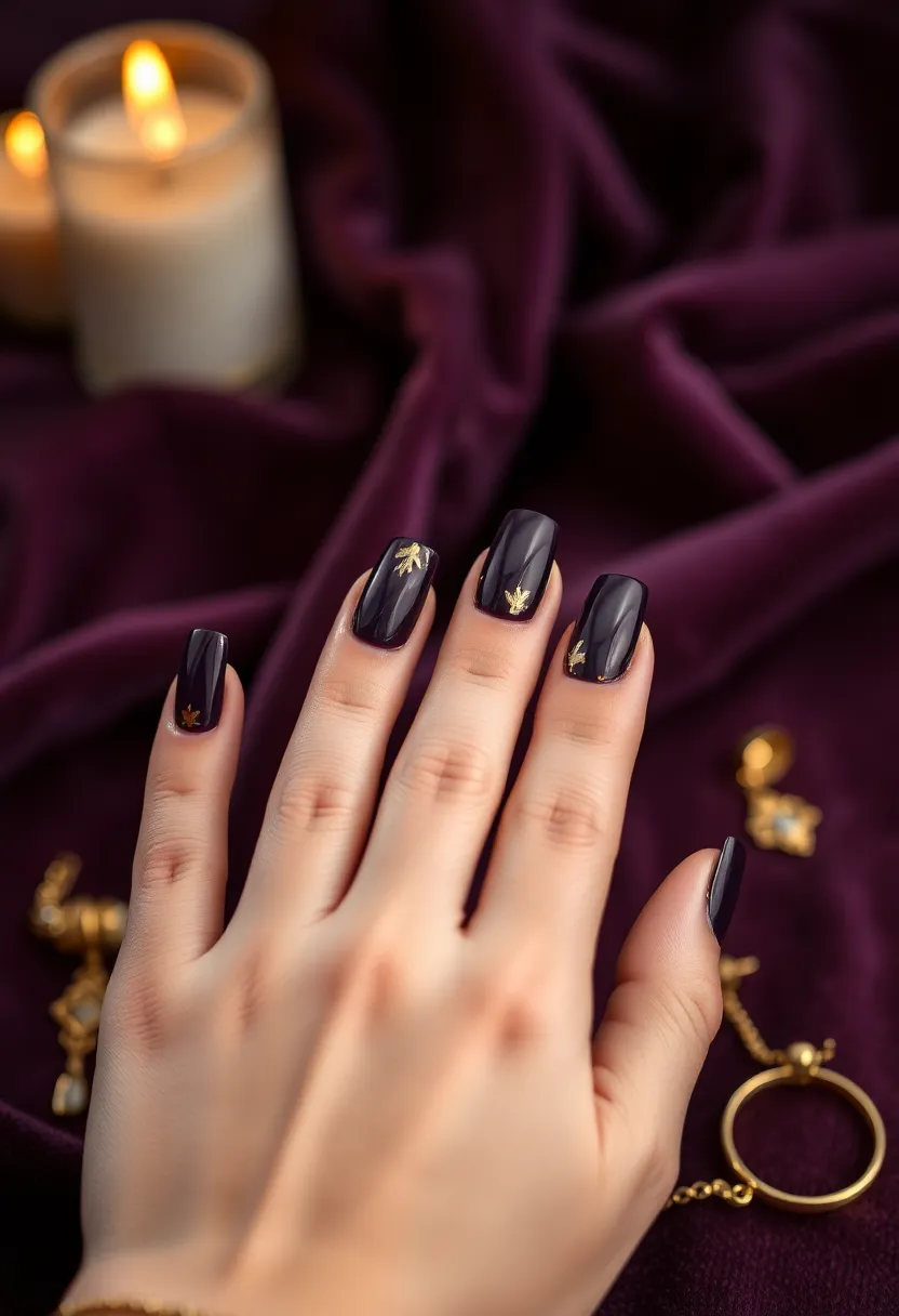 50 Trending Nail Polish Color Ideas for 2025's Bold Palette - 27. Deep Plum