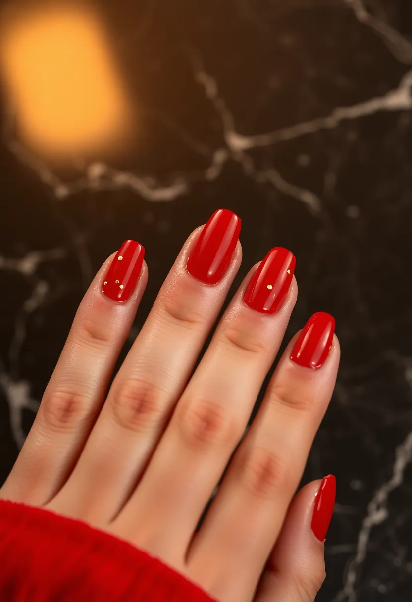 50 Trending Nail Polish Color Ideas for 2025's Bold Palette - 32. Fiery Red