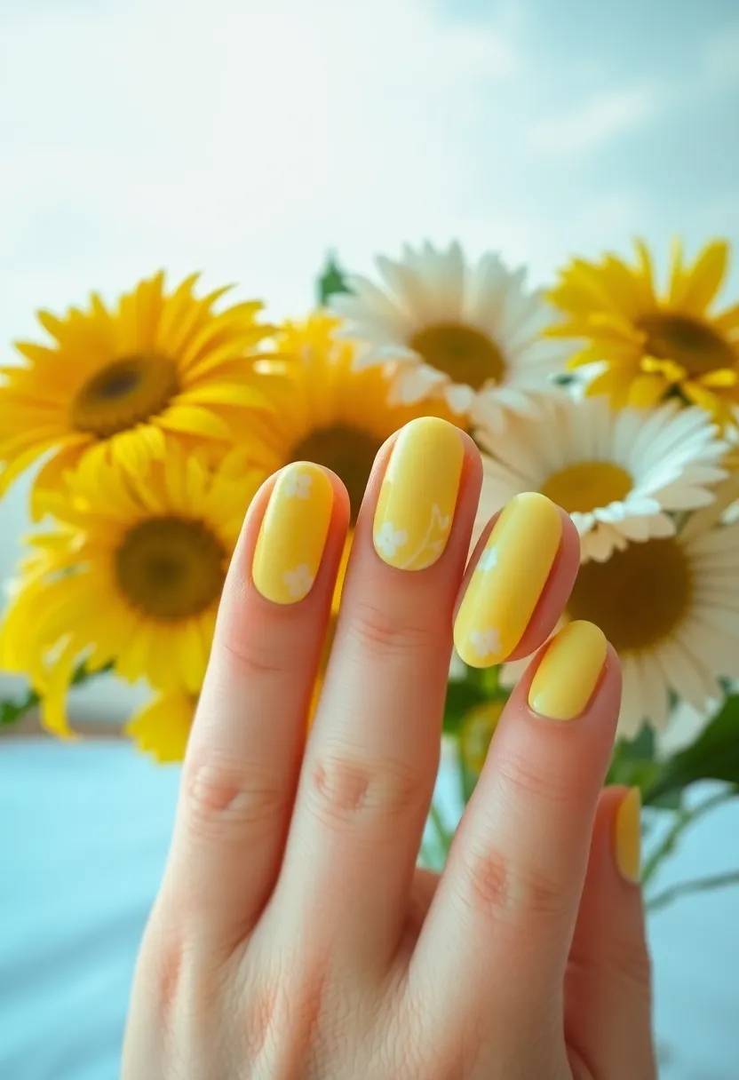 50 Trending Nail Polish Color Ideas for 2025's Bold Palette - 40. Sweet Buttercup