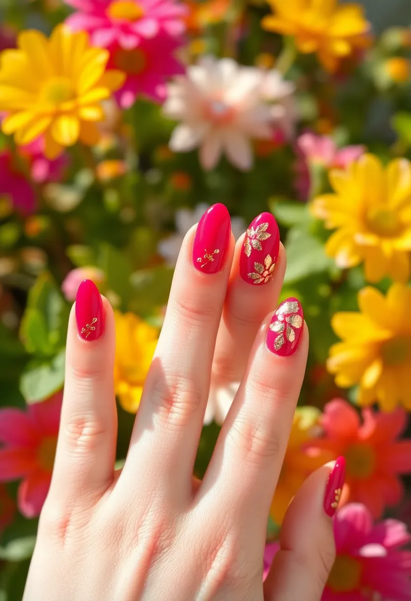 50 Trending Nail Polish Color Ideas for 2025's Bold Palette - 42. Radiant Raspberry