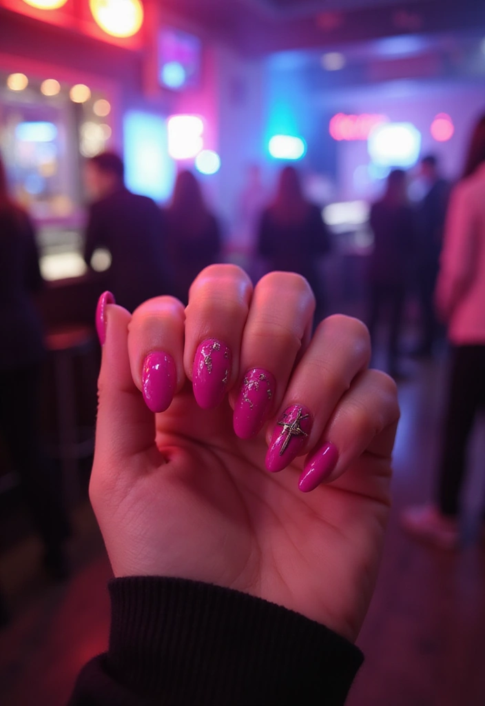 50 Trending Nail Polish Color Ideas for 2025's Bold Palette - 5. Bright Magenta