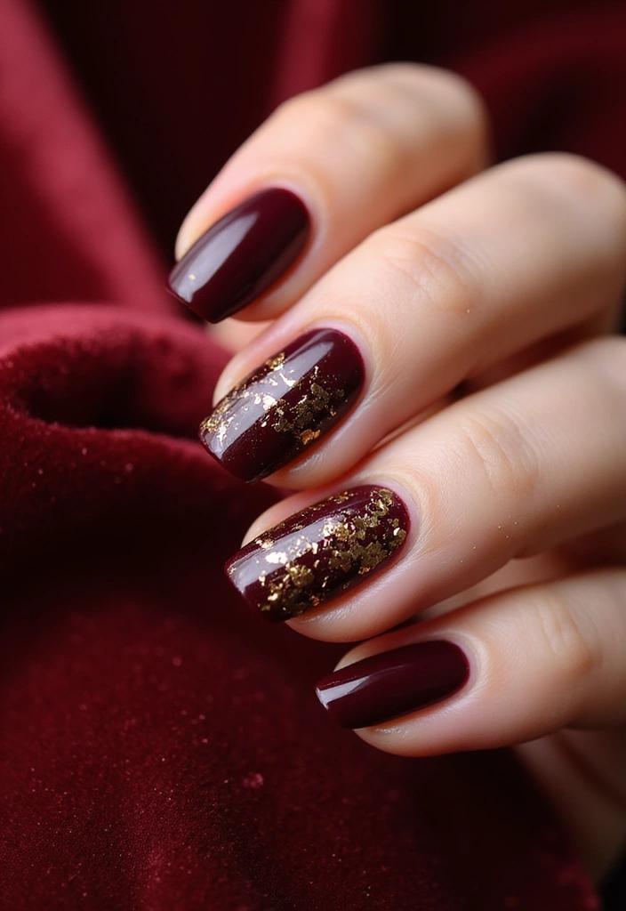 50 Trending Nail Polish Color Ideas for 2025's Bold Palette - 7. Deep Burgundy