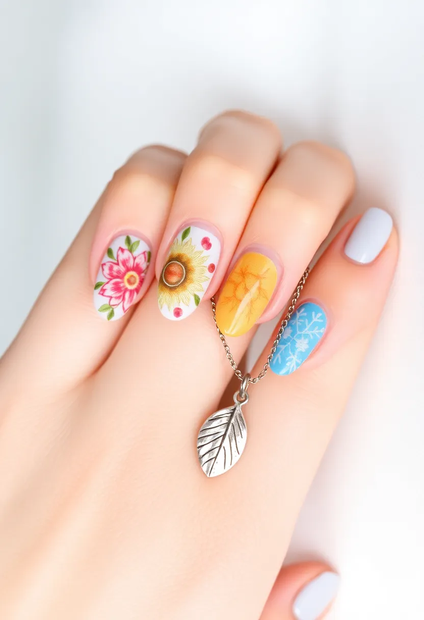 50 Ultimate Nail Ideas for Endless Empowering Inspiration - 16. Seasonal Themes