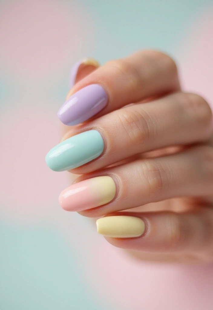 50 Ultimate Nail Ideas for Endless Empowering Inspiration - 2. Soothing Pastels