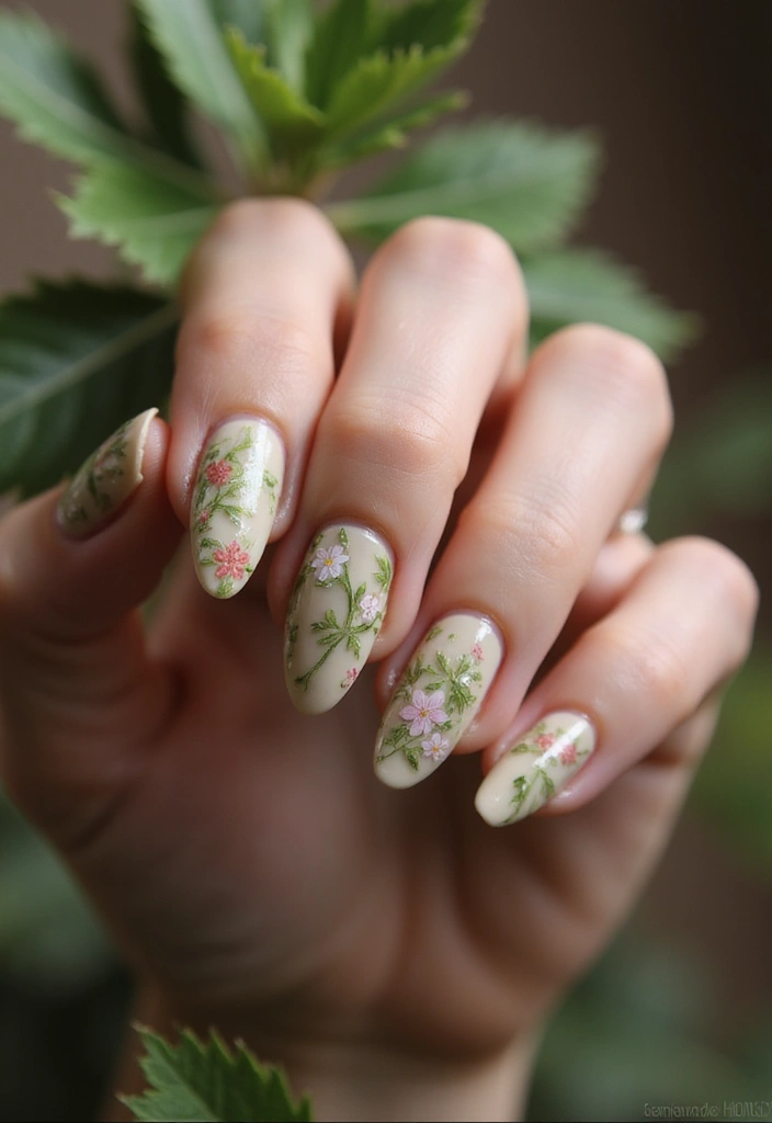 50 Ultimate Nail Ideas for Endless Empowering Inspiration - 3. Nature-Inspired Designs
