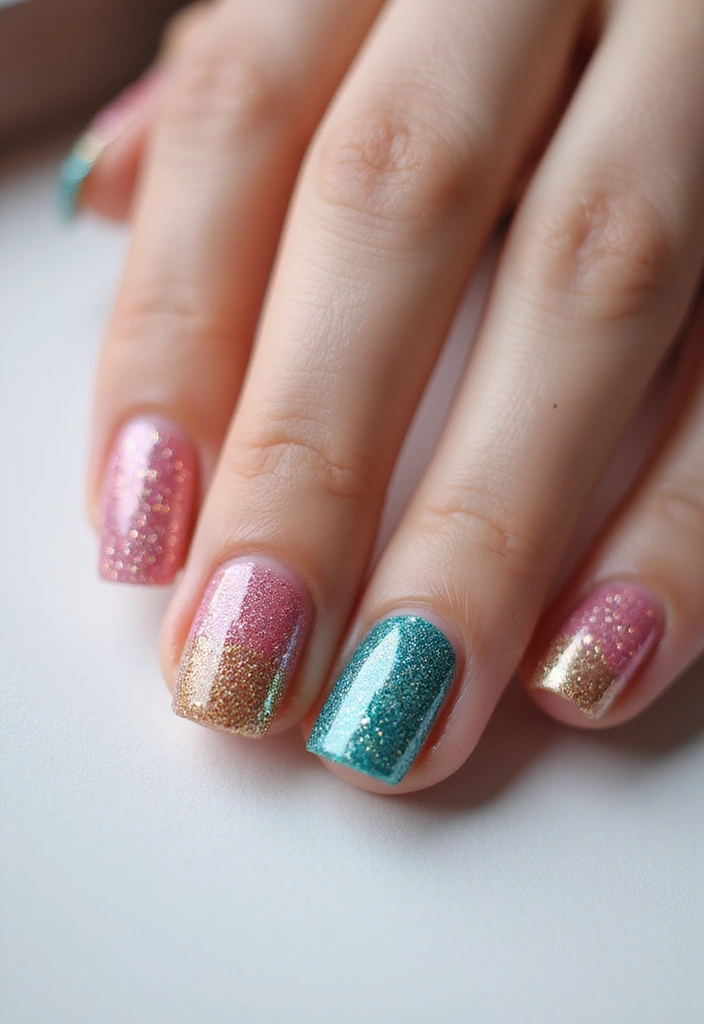 50 Ultimate Nail Ideas for Endless Empowering Inspiration - 4. Glitter Therapy