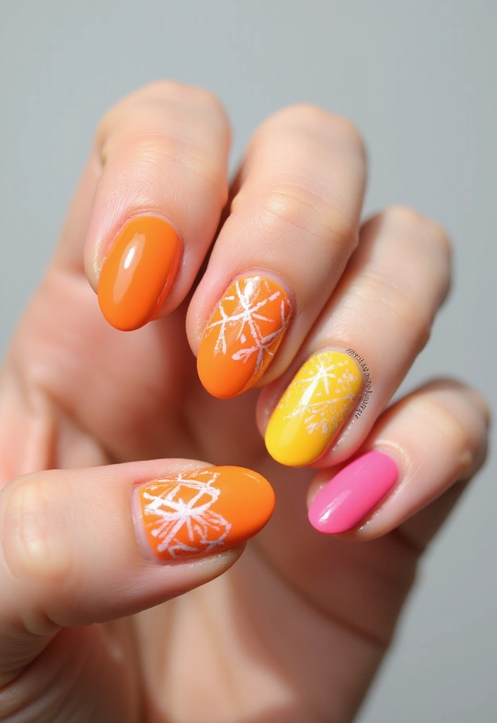 50 Ultimate Nail Ideas for Endless Empowering Inspiration - 7. Mood-Boosting Brights
