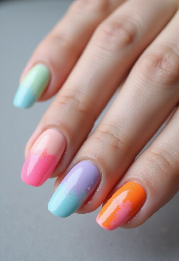 50 Versatile Acrylic Nail Ideas for All Lengths and Lifestyles - 1. Classic French Tips with a Twist