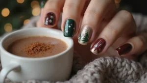 50 Winter Nail Ideas for 2025's Cozy