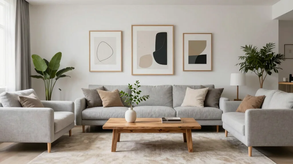 16 Art Wall Ideas for Your Living Room That Feel Modern