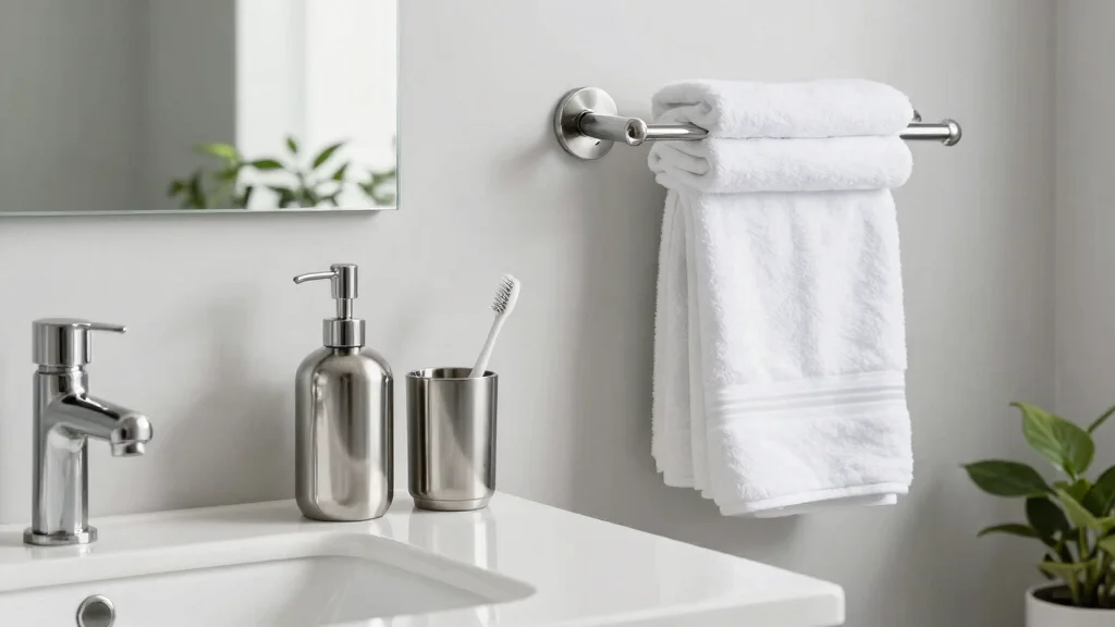 16 Stainless Steel Bathroom Accessories for a Sleek Modern Look
