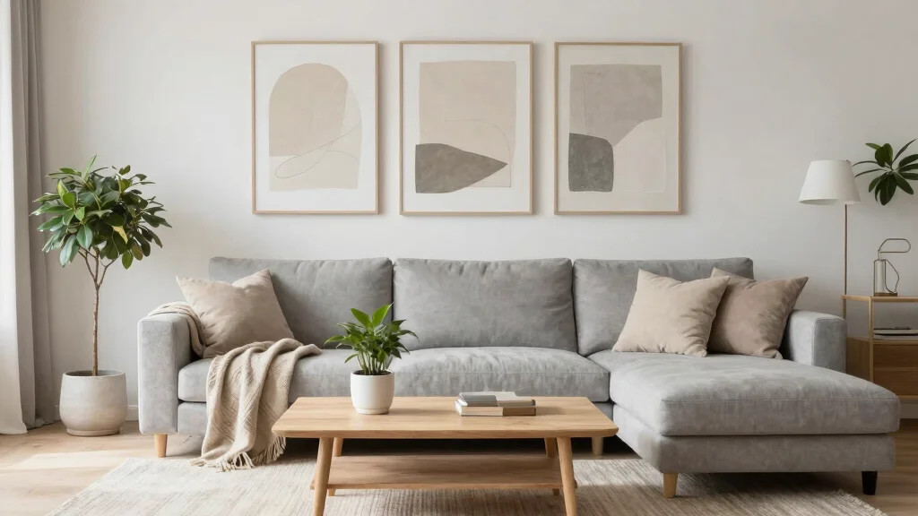18 Neutral Wall Art for Living Room Ideas for a Calm Look