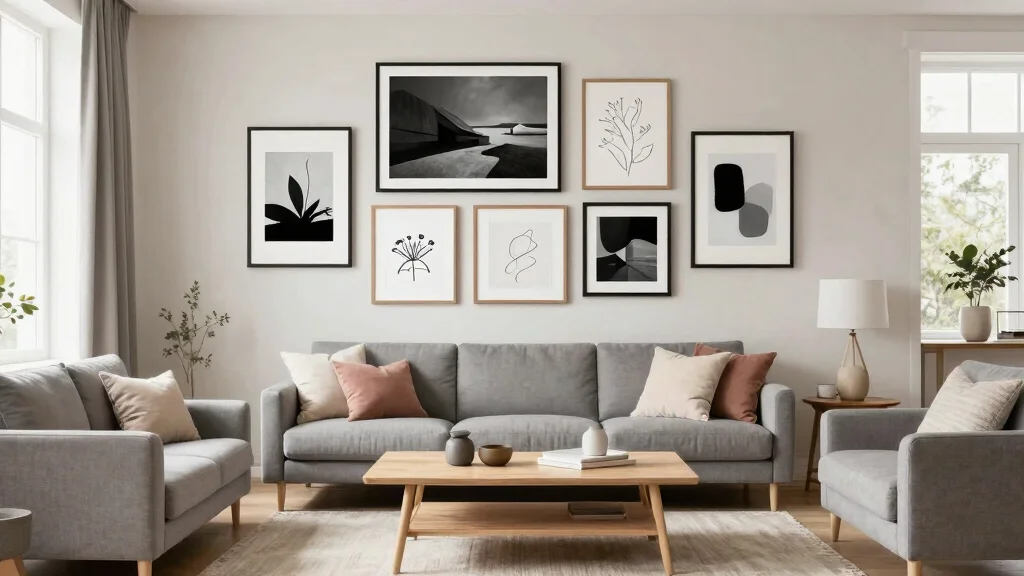 18 Wall Art Gallery Living Room Ideas for a Statement Wall - thenailhairdiary.com