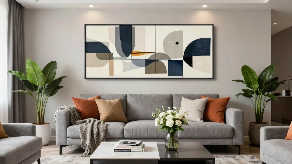 19 Modern Wall Art Living Room Decorating Ideas - thenailhairdiary.com