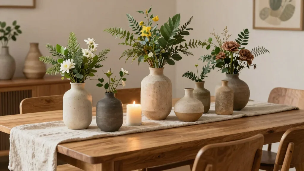 10 Vases on Dining Table Ideas for Everyday Elegance