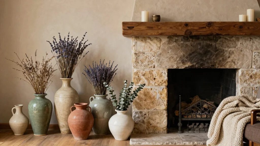 13 Vases Next to Fireplace Ideas for a Cozy Focal Point